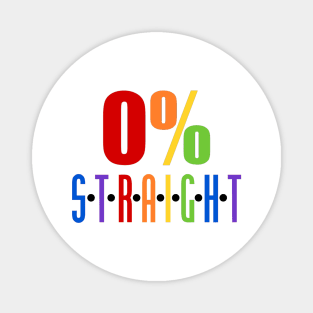 0% Straight Magnet